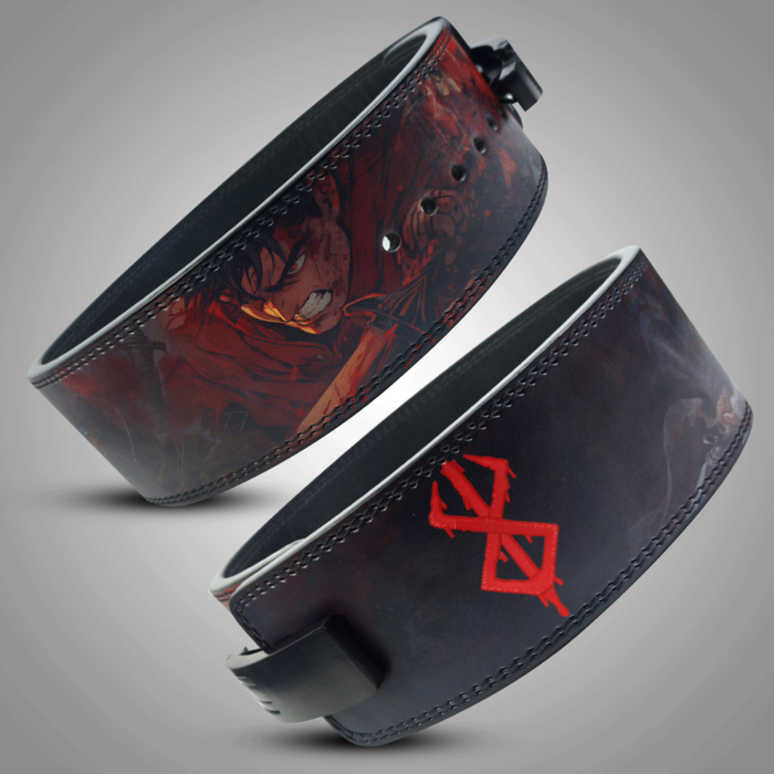 Durable Berserker Weightlifting Belt with adjustable buckle for secure back support during lifts