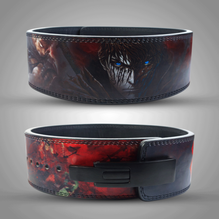 Durable Berserker Weightlifting Belt with adjustable buckle for secure back support during lifts